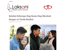 Tablet Screenshot of laksani.com
